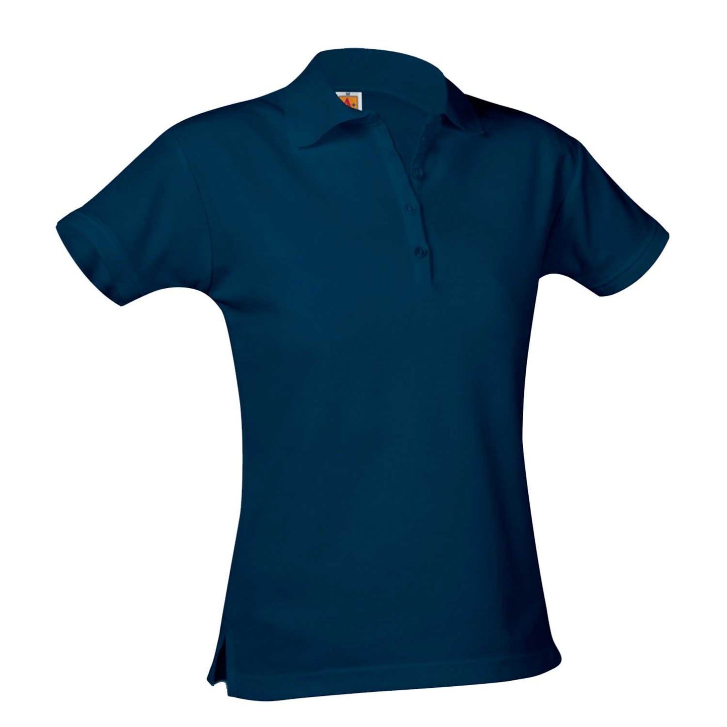 Pique Knit Short Sleeve Polo Knit Shirt (Female) - 1204