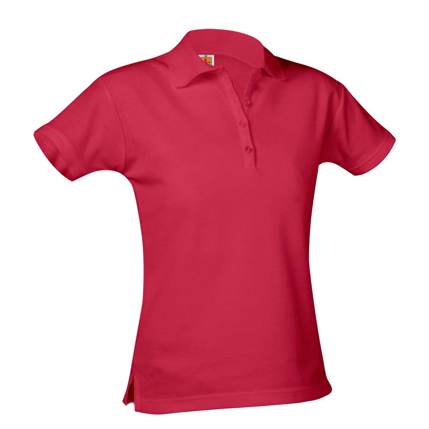 Pique Knit Short Sleeve Polo Knit Shirt (Female) - 1204