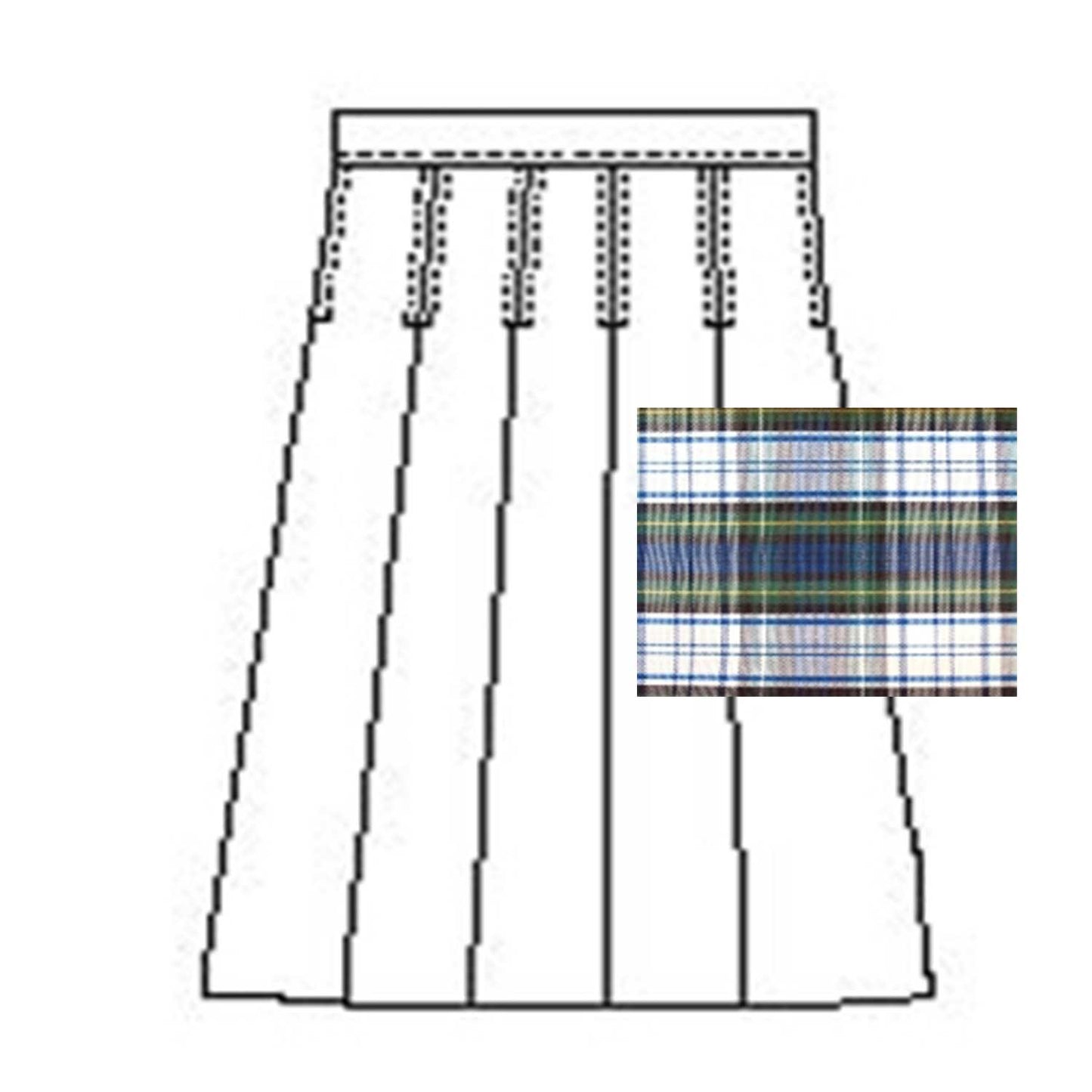 Skirt Model 43 - Blend Plaids - 1207