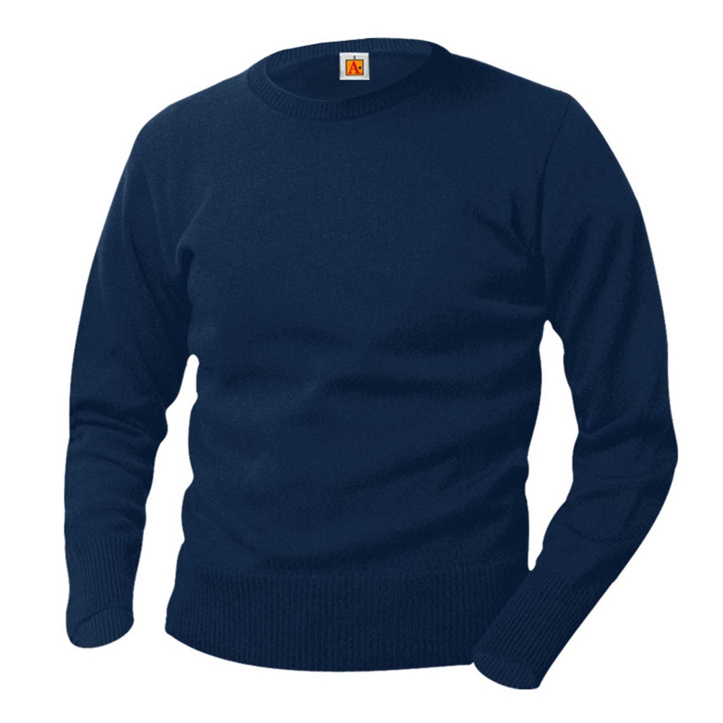 Unisex Crewneck Pullover Jersey Knit Sweater - 1220