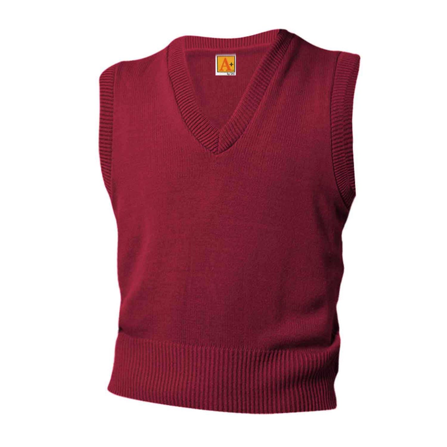 Unisex V-Neck Pullover Jersey Knit Sweater Vest - 1227