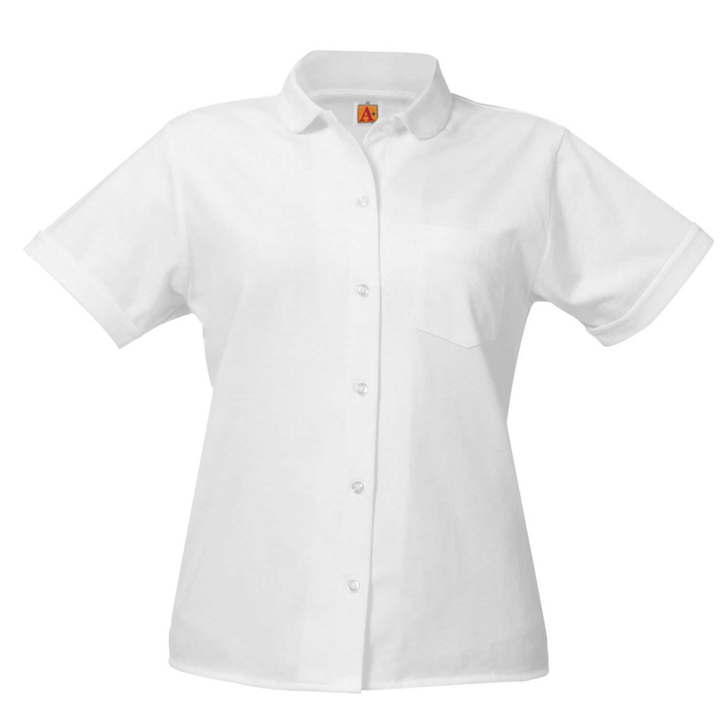 Jersey Knit Short Sleeve Shirt (Female) - 1220