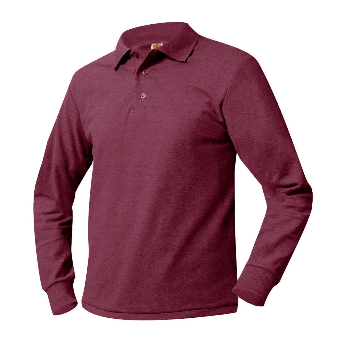 Men's/Unisex Pique Polo Shirt, Long Sleeves, Ribbed Cuffs - 1205