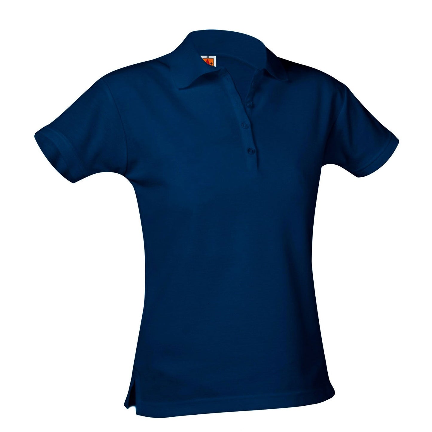 Pique Knit Short Sleeve Polo Knit Shirt (Female) - 1200