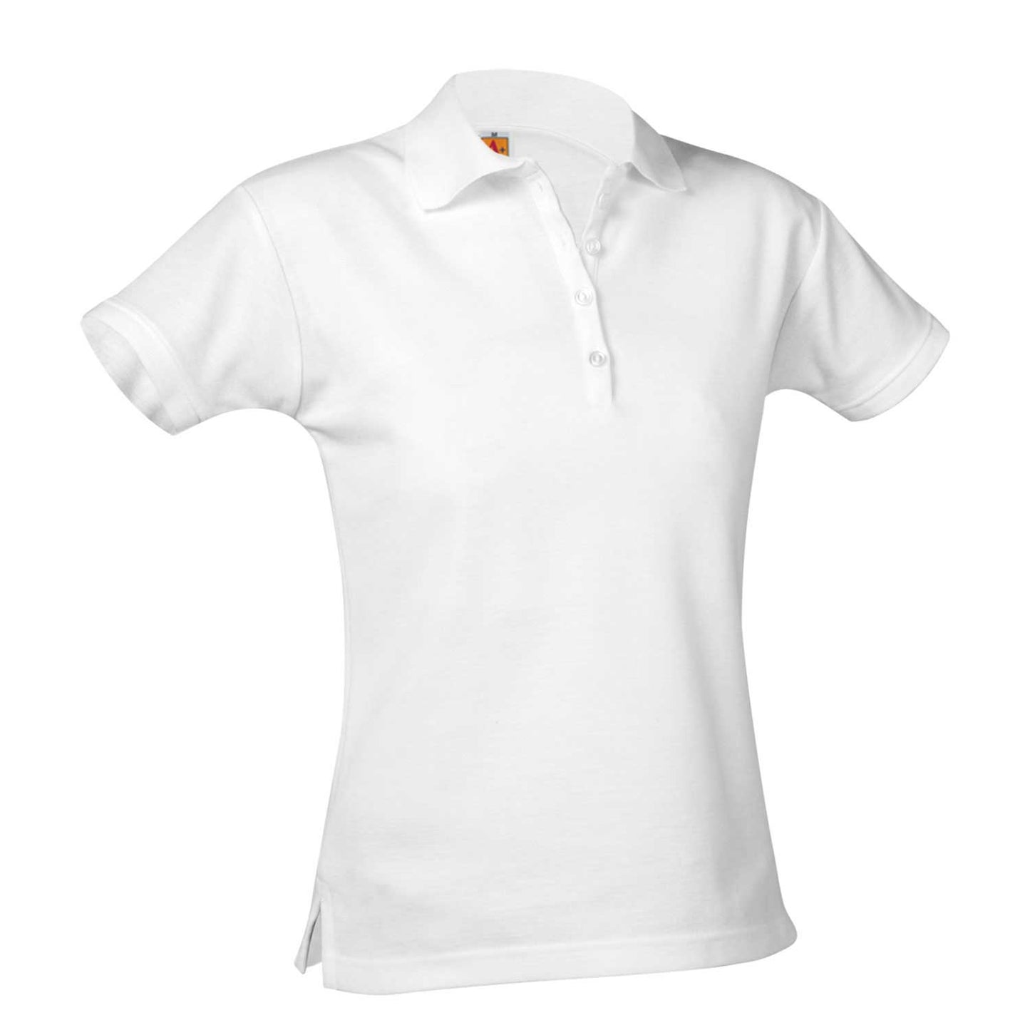Pique Knit Short Sleeve Polo Knit Shirt (Female) - 1204