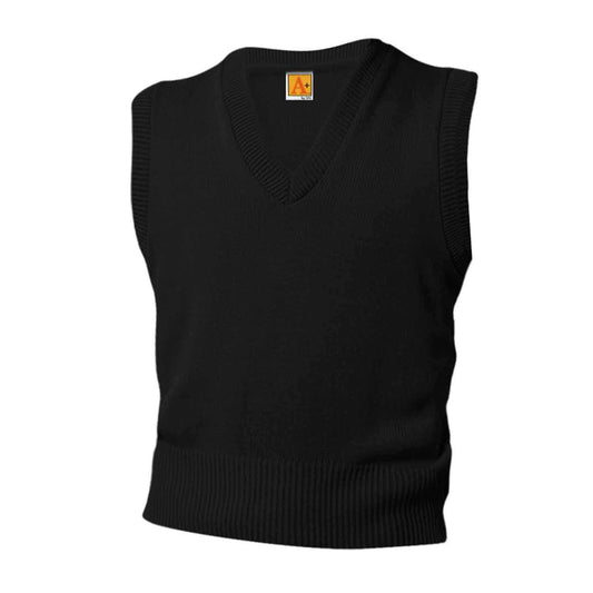 Unisex V-Neck Pullover Jersey Knit Sweater Vest - 1217