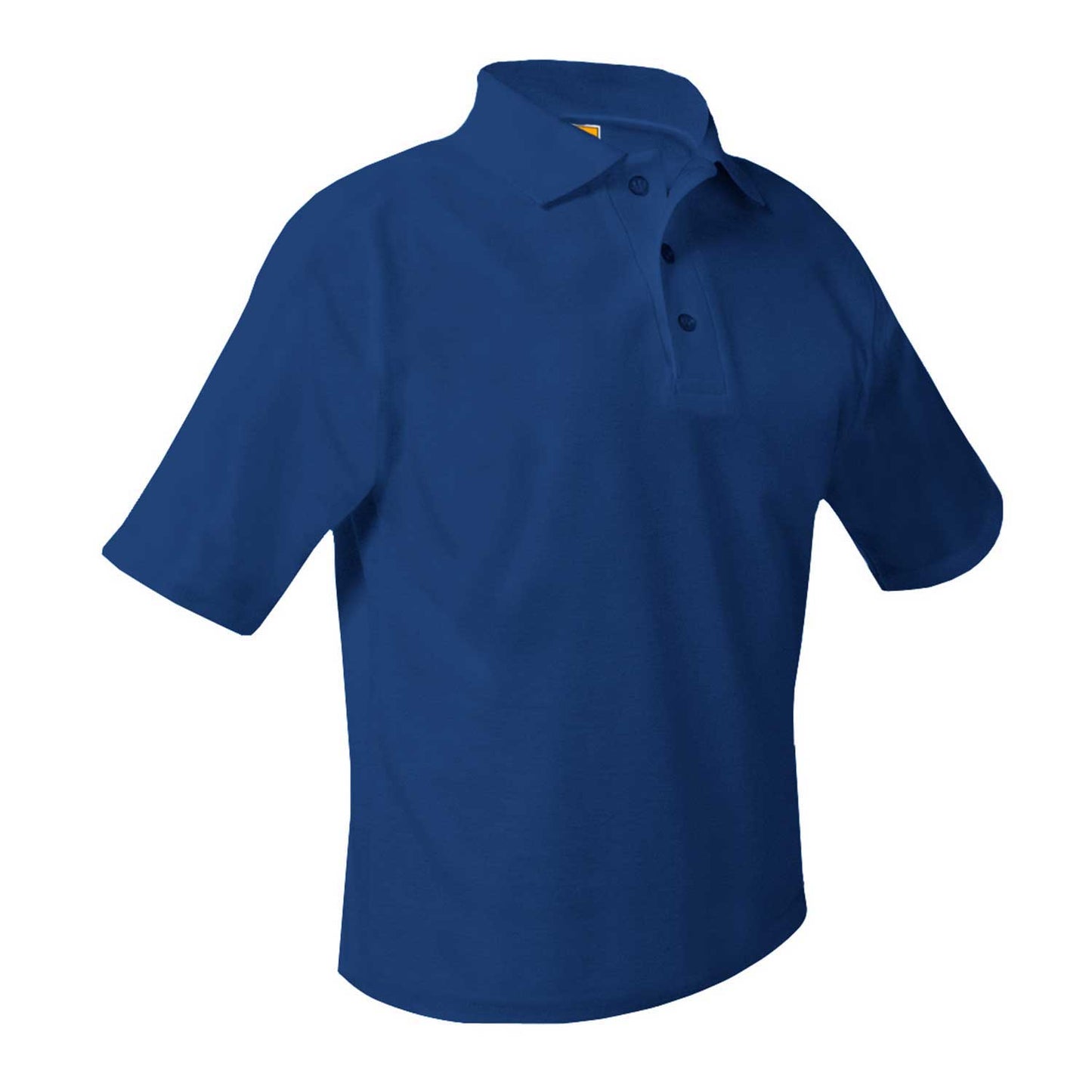 Men's/Unisex Pique Polo Shirt, Short Sleeves, Ribbed Cuffs w/Logo- 1204
