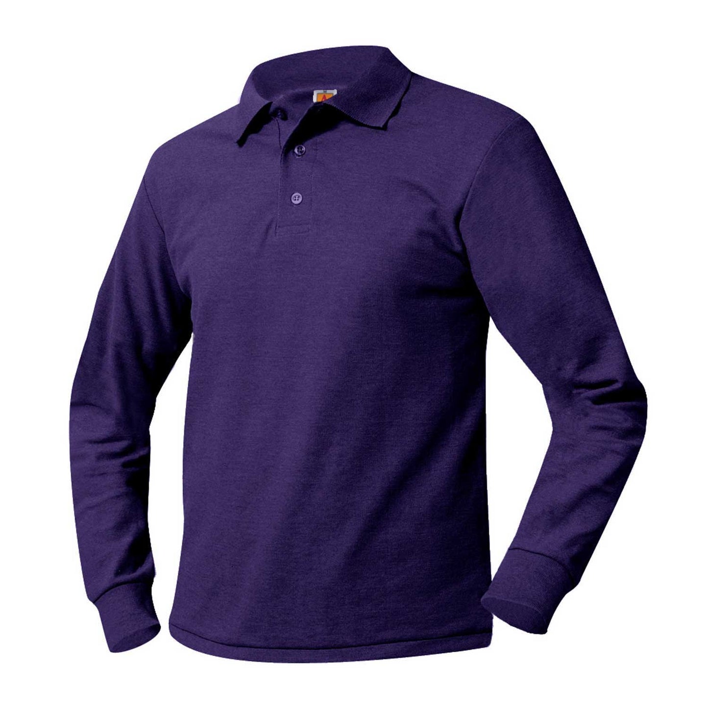 Men's/Unisex Pique Polo Shirt, Long Sleeves, Ribbed Cuffs - 1217