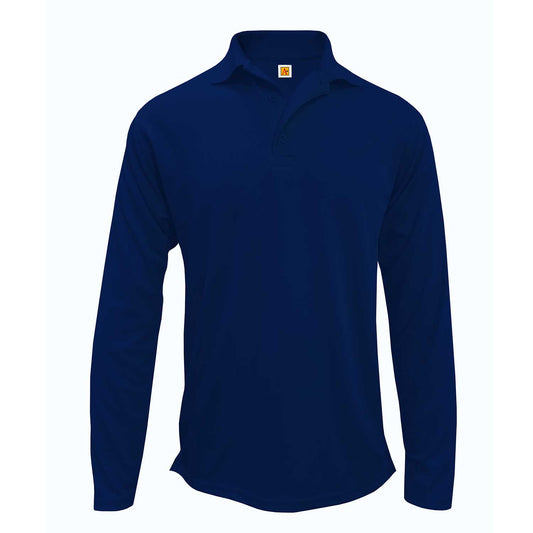 Performance Dri-fit Jersey Knit Long Sleeve Shirt (Unisex) w/Logo - 1206