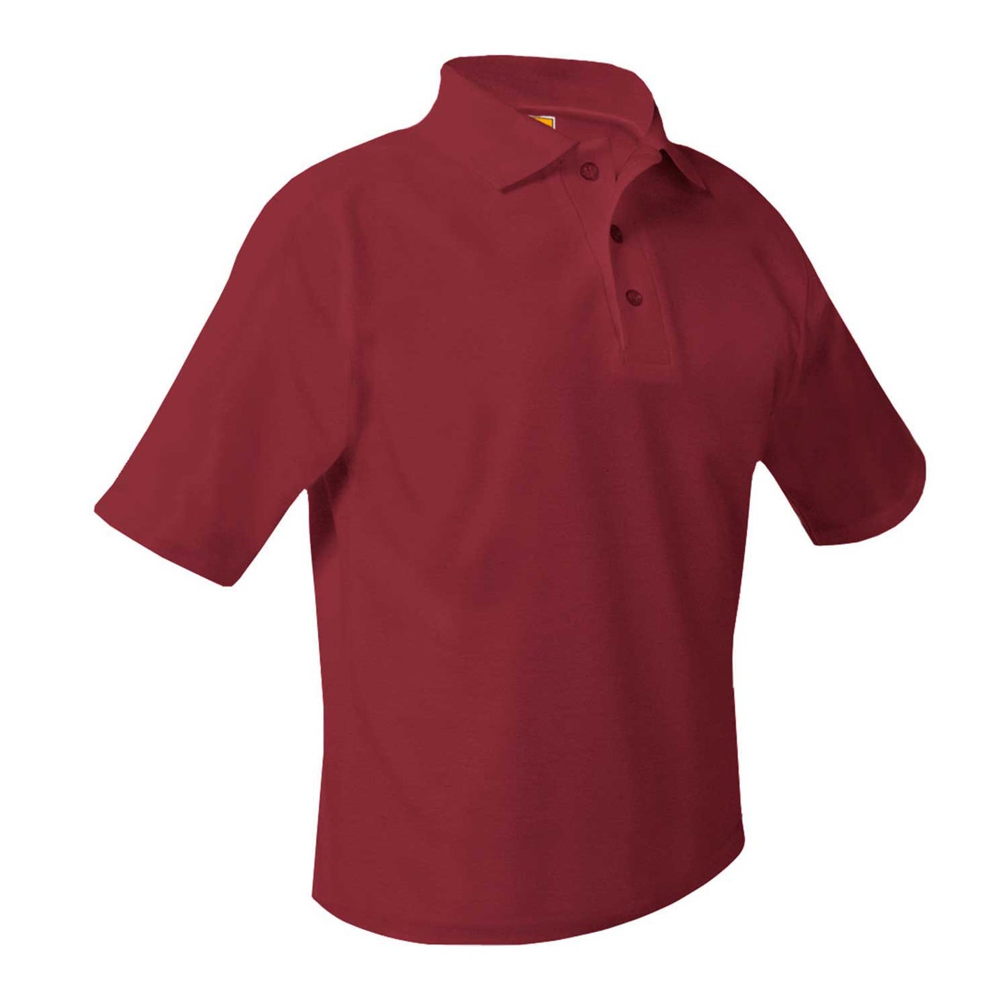 Men's/Unisex Pique Polo Shirt, Short Sleeves, Hemmed w/Logo - 1227