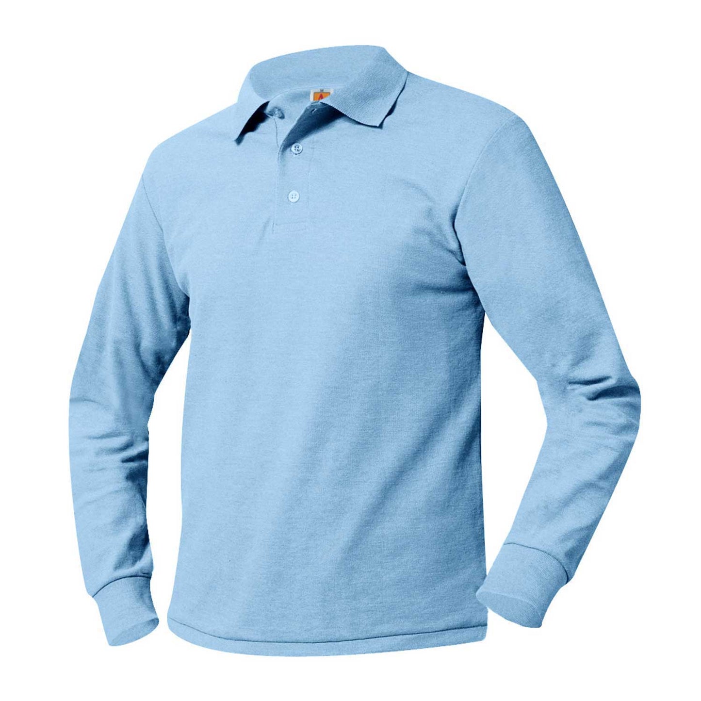Men's/Unisex Pique Polo Shirt, Long Sleeves, Ribbed Cuffs - 1227