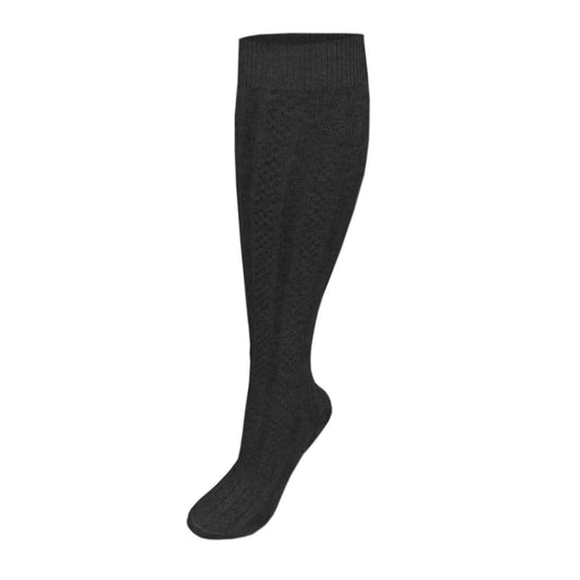 3-Pack Girl's Premium Cable Knee-Hi Socks - 1203
