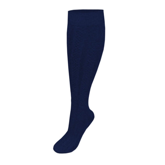 3-Pack Girl's Premium Cable Knee-Hi Socks - 1201